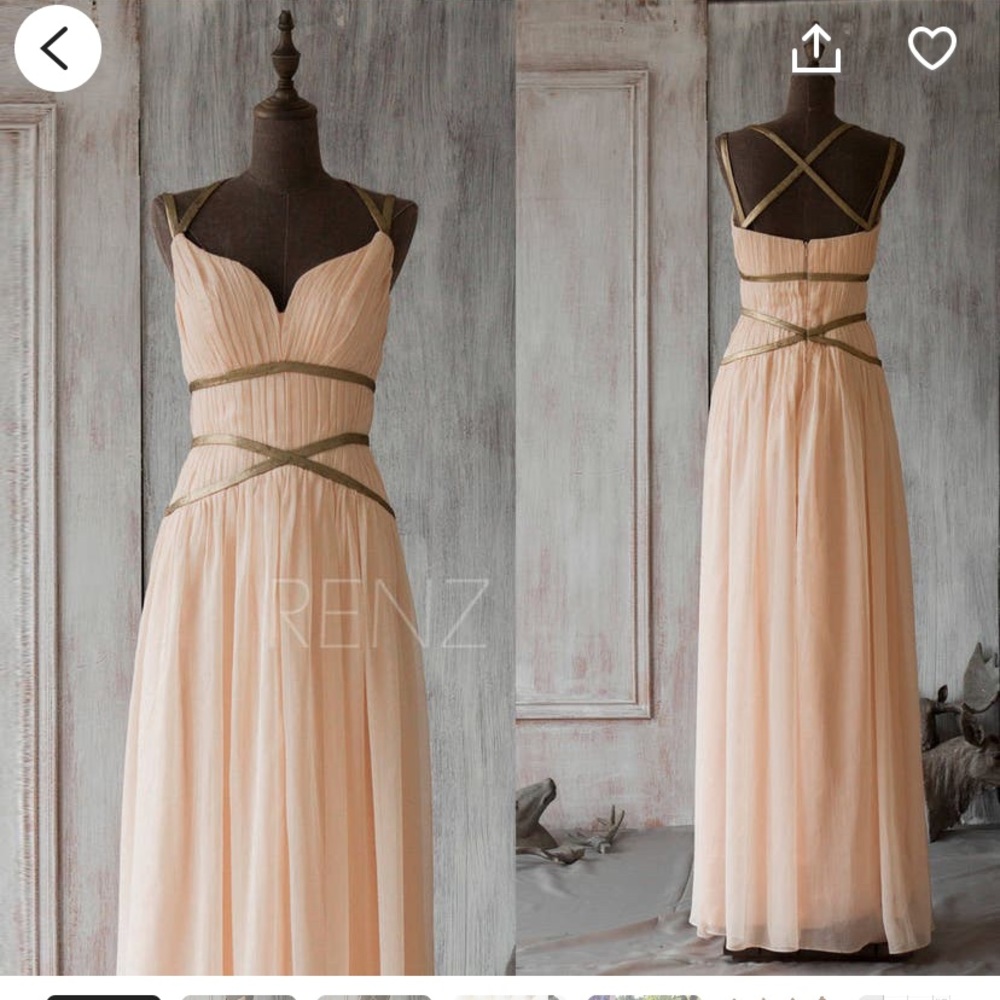 Bridesmaid Dress- Blush Pink